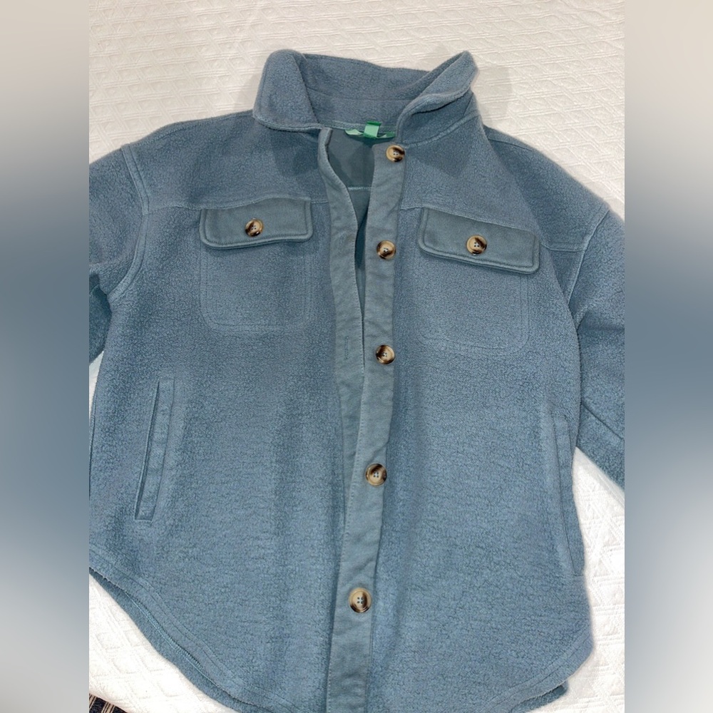Soft navy blue jacket/cardigan